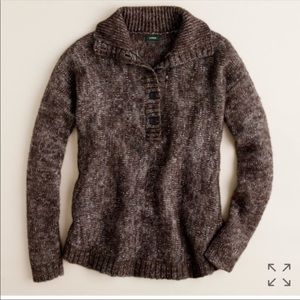 JCrew Alpaca Marled Sweater Sz XS